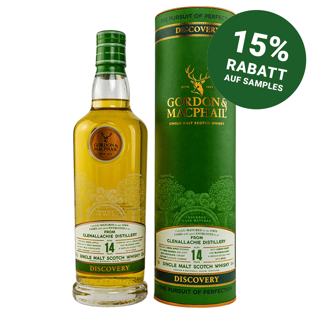 Glenallachie 14 Jahre - Bourbon Cask - G&M Discovery