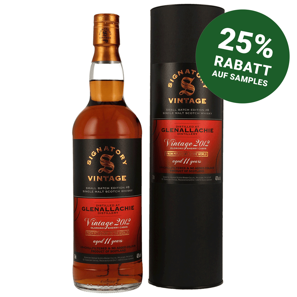 Glenallachie 2012/2024 - 11 Jahre - Signatory Small Batch Edition #8