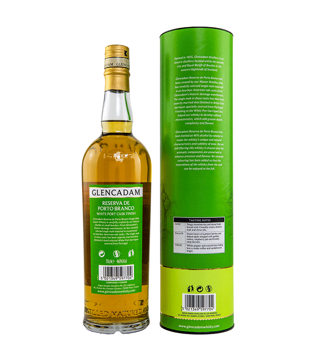 Glencadam Reserva de Porto Branco - White Port Cask Finish