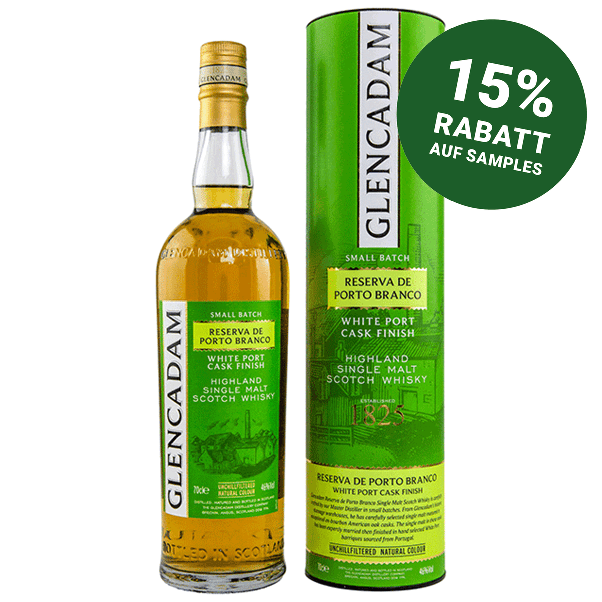 Glencadam Reserva de Porto Branco - White Port Cask Finish