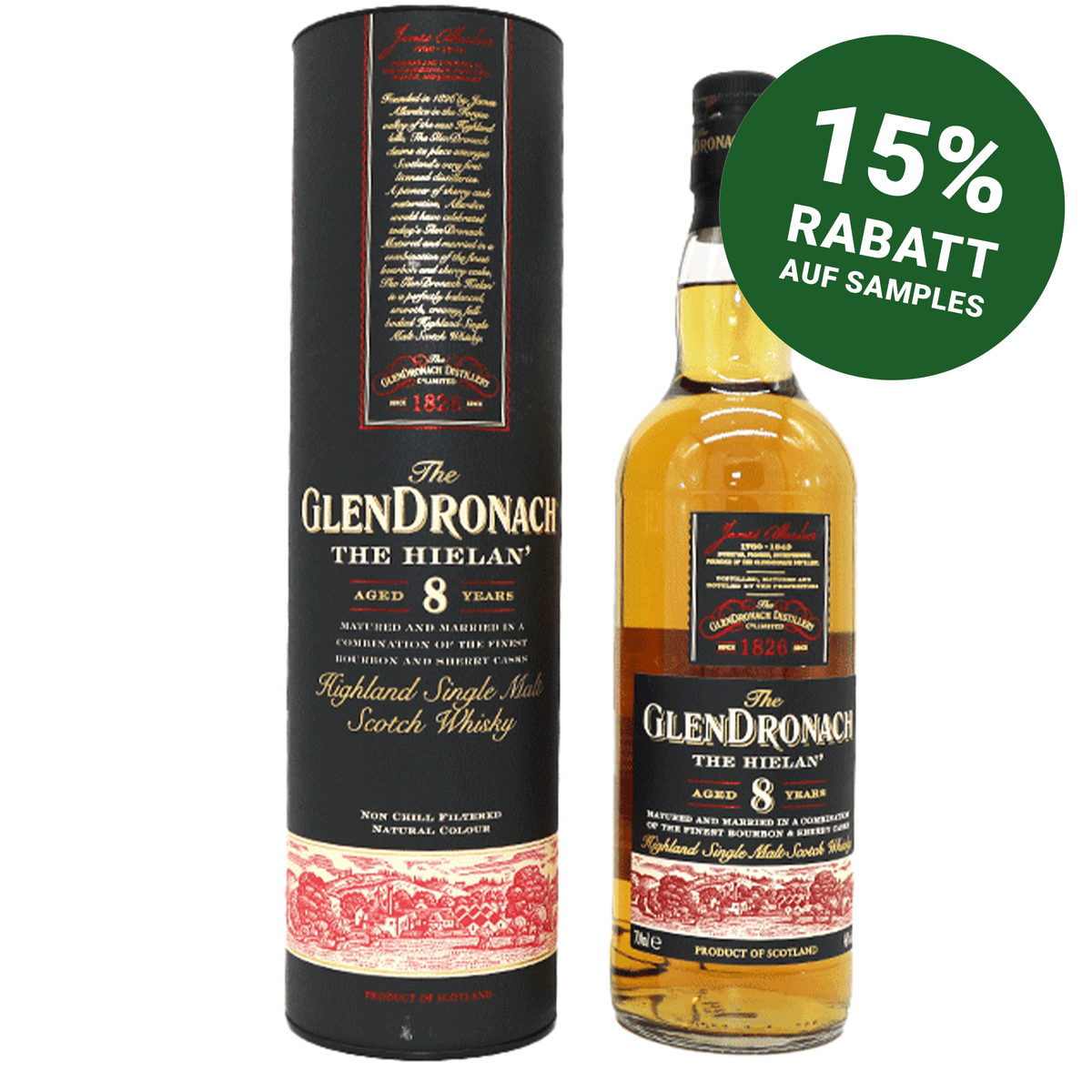 Glendronach 8 Jahre The Hielan