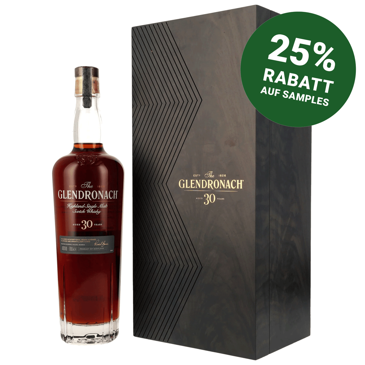 Glendronach 30 Jahre - PX, Oloroso & Amontillado Sherry Casks