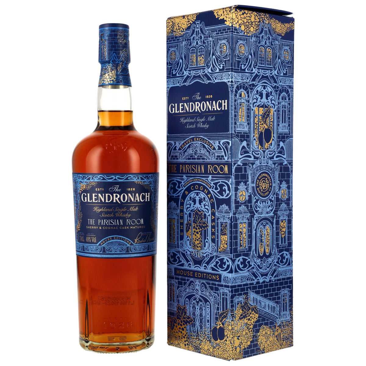 Glendronach The Parisian Room - Sherry & Cognac Cask Matured - House Edition