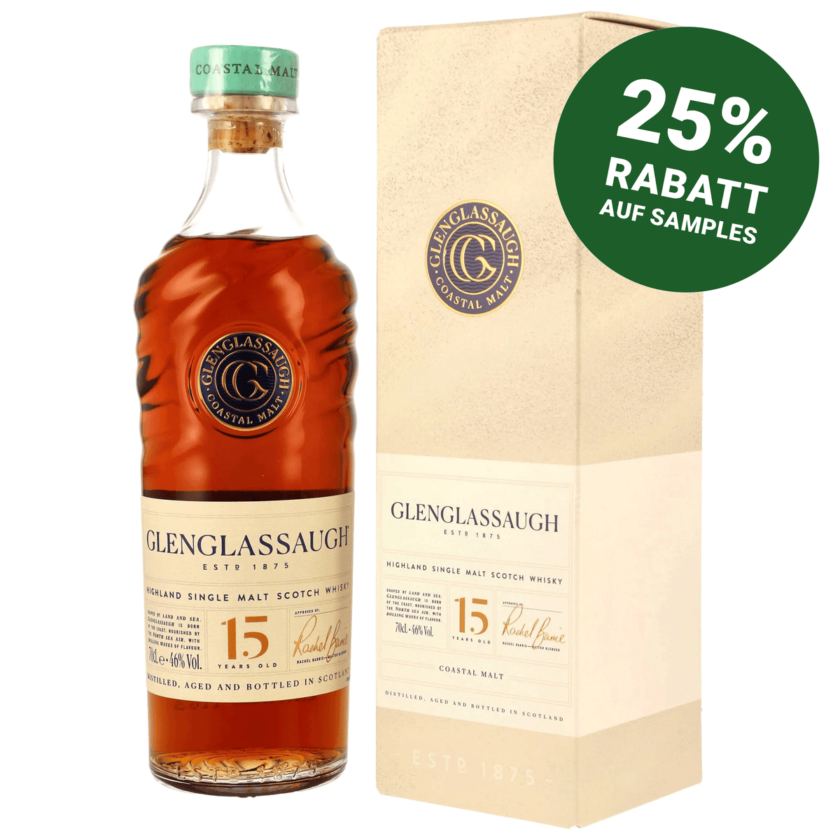 Glenglassaugh 15 Jahre - PX Sherry & Spanish Wine Casks