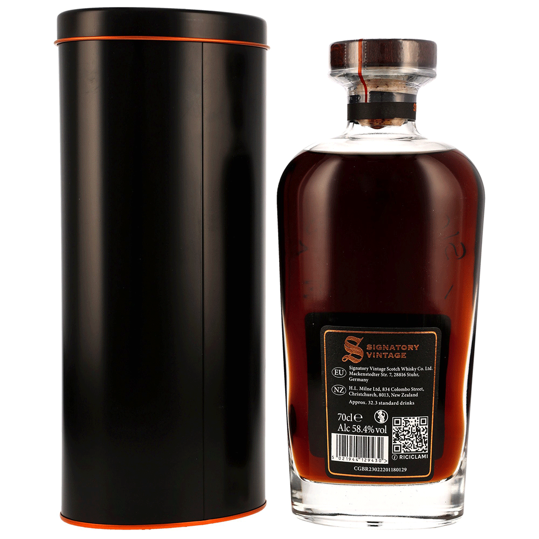 Glenrothes 1995/2025 - 30 Jahre - 1st Fill Oloroso Sherry Butt - Fassnummer 933 - Signatory Symingtons Choice