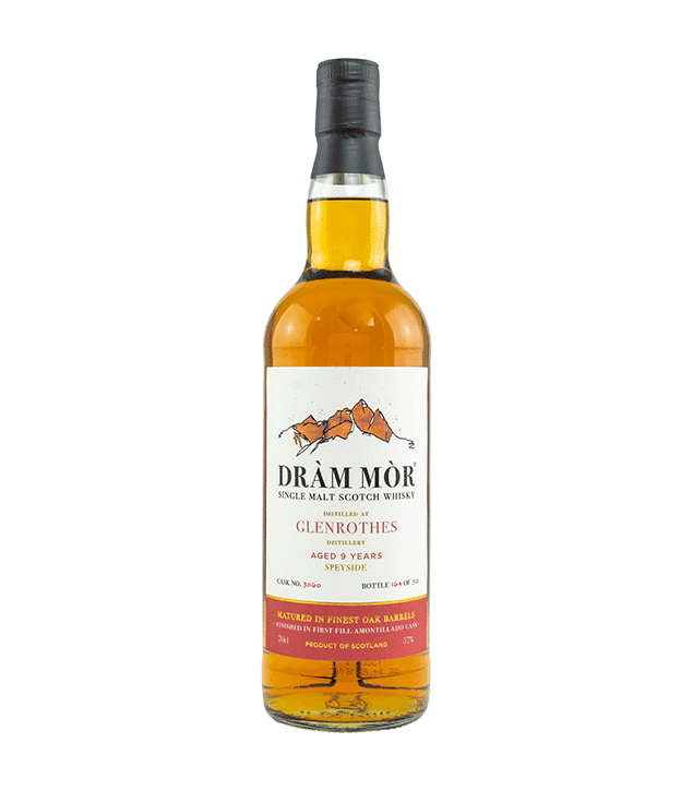 Glenrothes 9 Jahre - 1st Fill Amontillado Cask - Fassnummer 3060 - Dram Mor