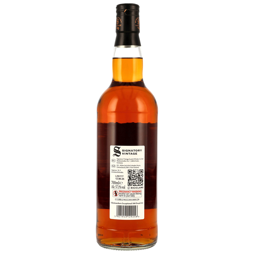 Glentauchers 2009/2025 - 16 Jahre - 1st Fill Oloroso Casks - Signatory 100 PROOF Exceptional Cask Edition #11