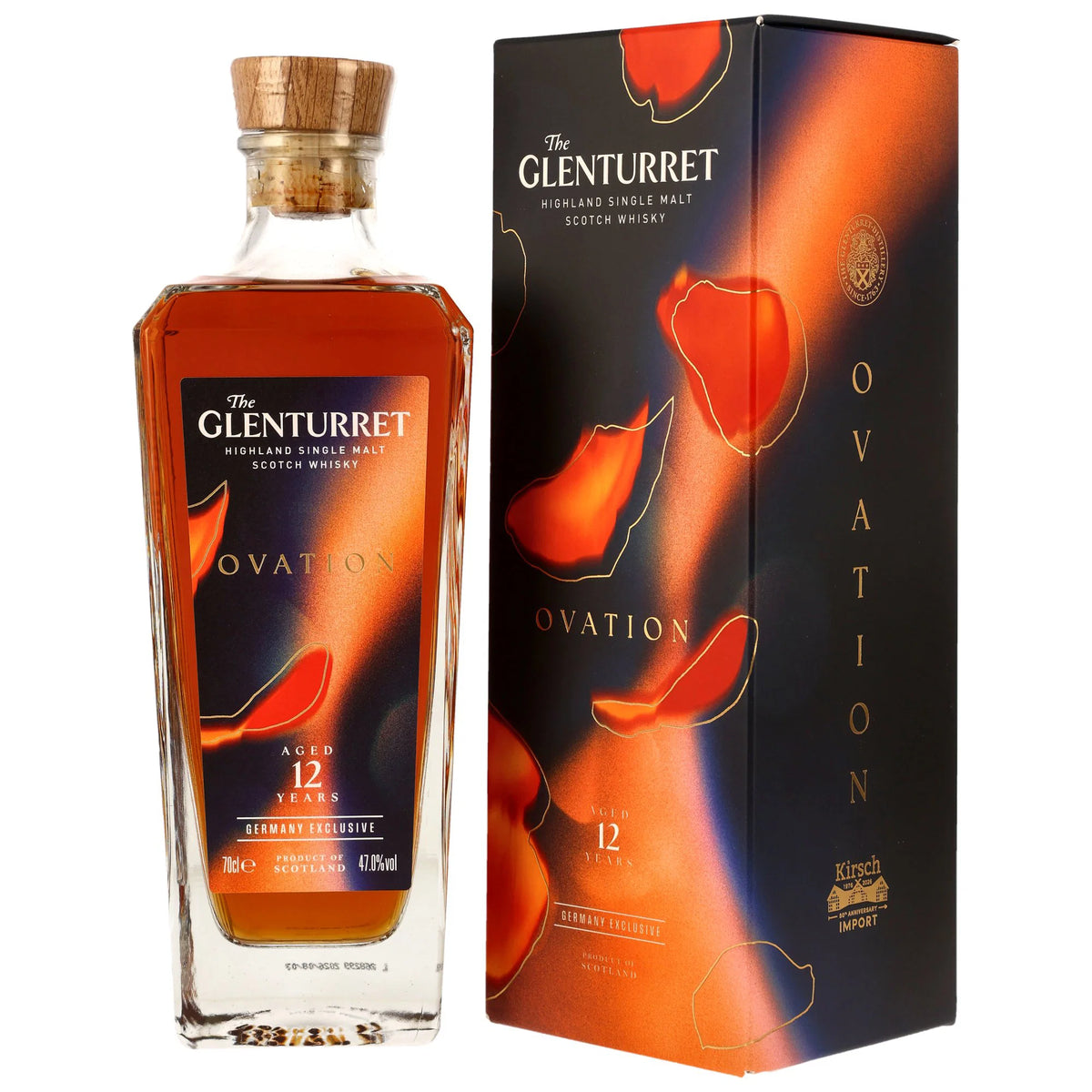 Glenturret Ovation - 12 Jahre - Germany Exclusive - Highland Single Malt Scotch Whisky