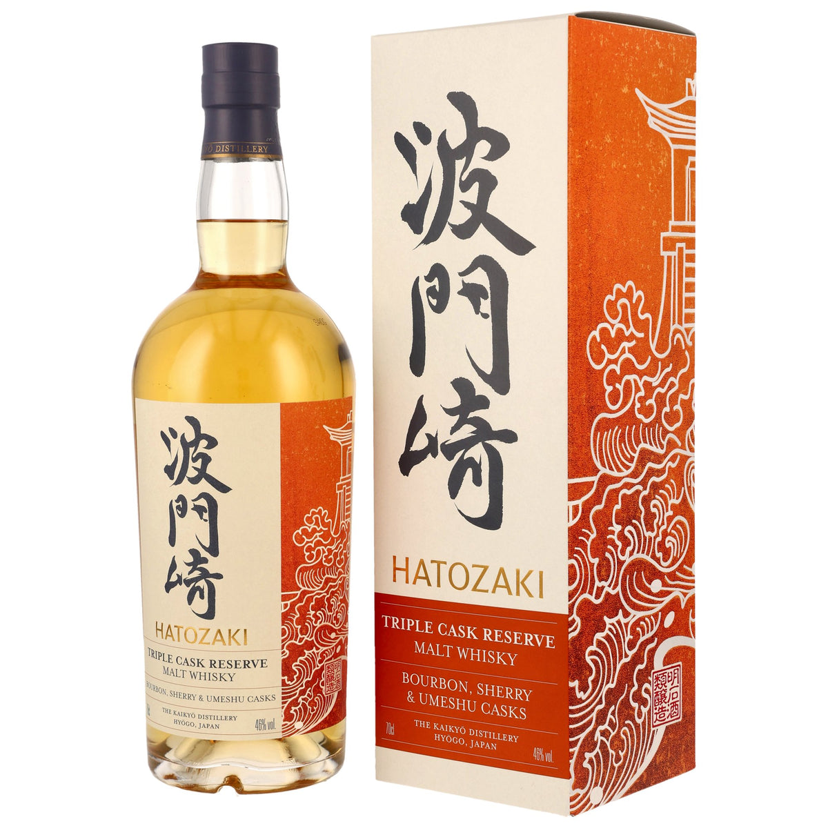 Hatozaki Triple Cask Reserve - Blended Malt Whisky