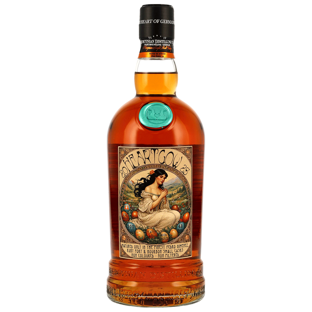 Heartgow Eastereggs - Hercynian Single Malt Whisky - 1st Fill PX, Ruby Port & Bourbon Casks