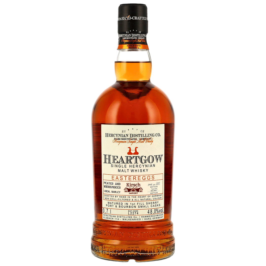 Heartgow Eastereggs - Hercynian Single Malt Whisky - 1st Fill PX, Ruby Port & Bourbon Casks