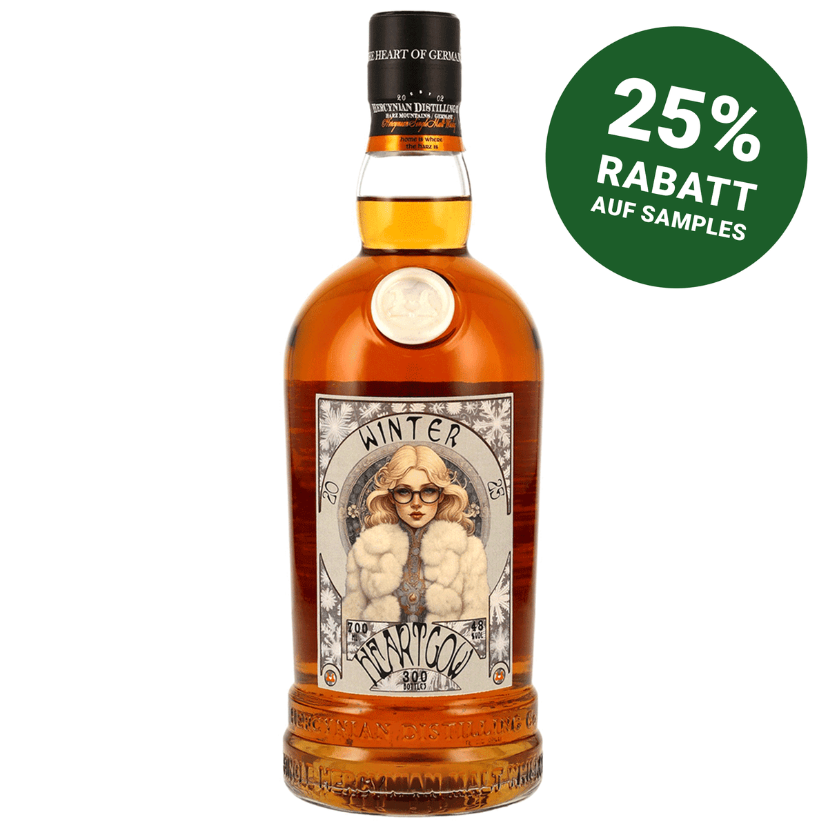 Heartgow Winter 2025 - Hercynian Single Malt Whisky - 1st Fill Palo Cortado & PX Sherry Casks