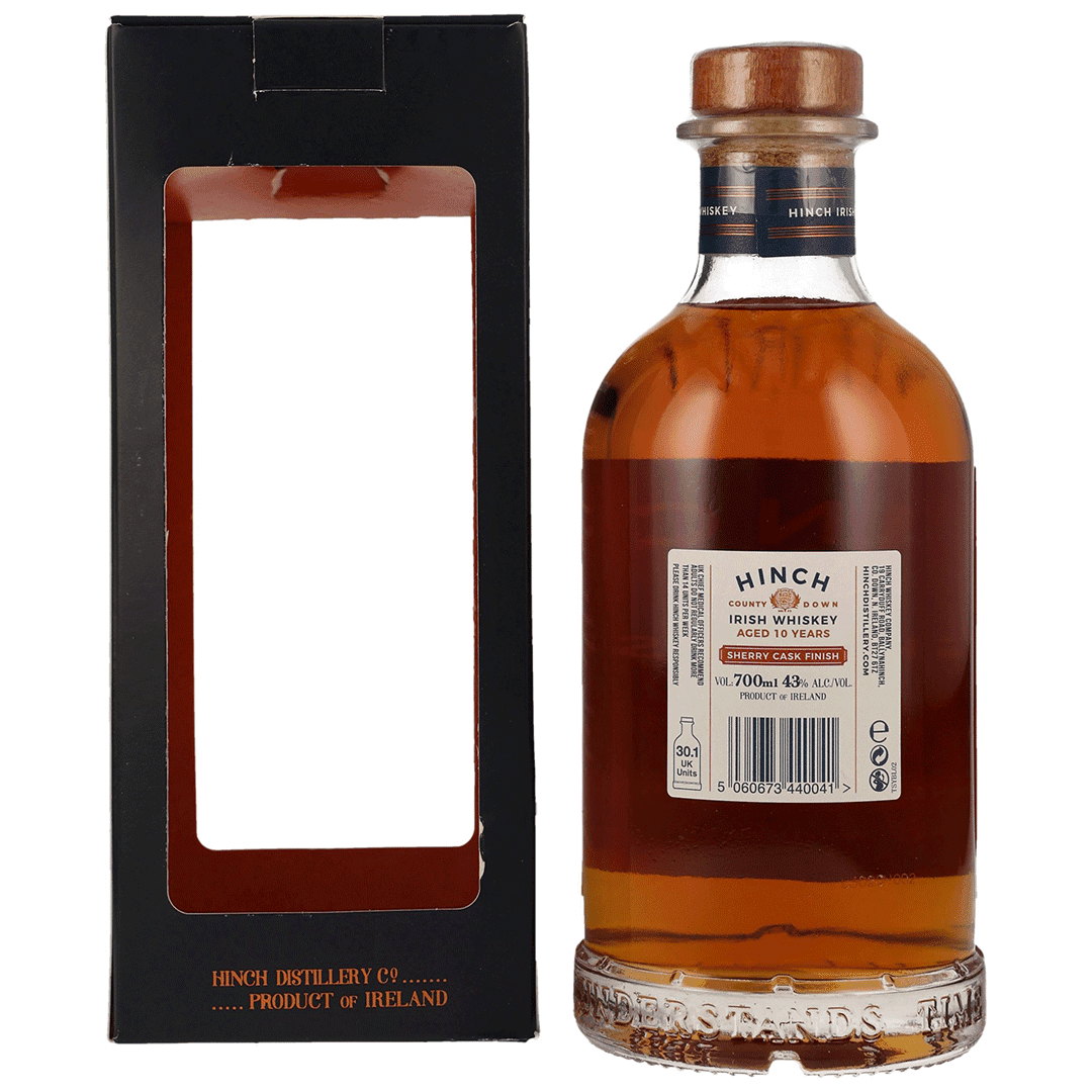 Hinch 10 Jahre - Sherry Finish - Irish Whiskey