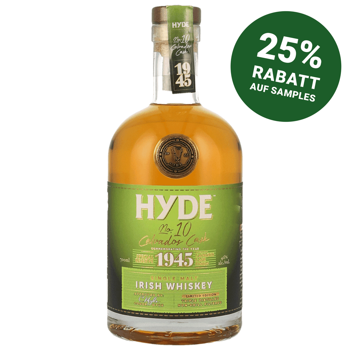 Hyde No. 10 - Calvados Finish - Irish Single Malt