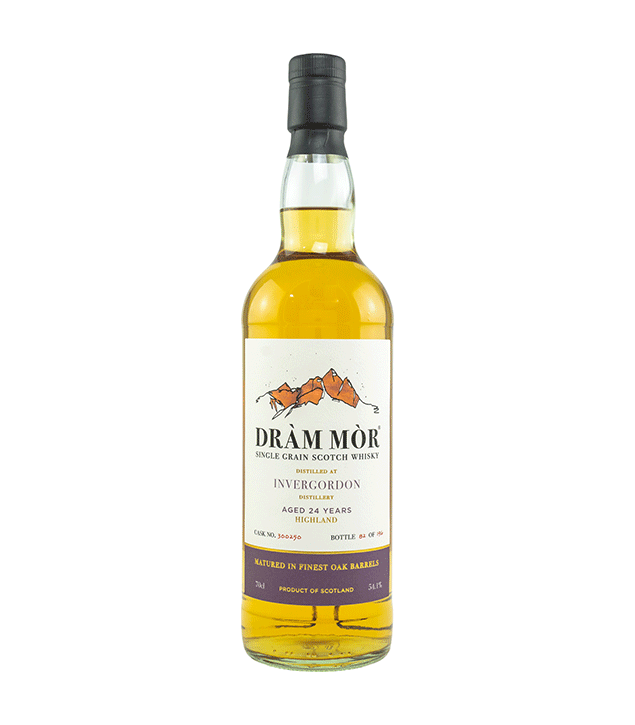 Invergordon 1997/2021 - 24 Jahre - Fassnummer 300250 - Dram Mor