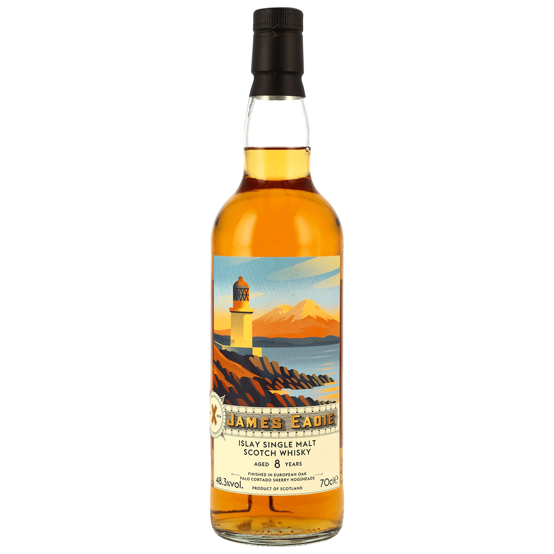 Islay Single Malt (Caol Ila) 8 Jahre - Palo Cortado Sherry Hogsheads Finish - James Eadie