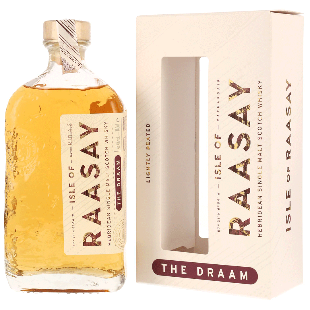 Isle of Raasay Single Malt Whisky - The Draam - Lightly Peated