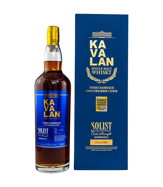 Kavalan Solist - Vinho Barrique - Single Malt Cask - 59.4%