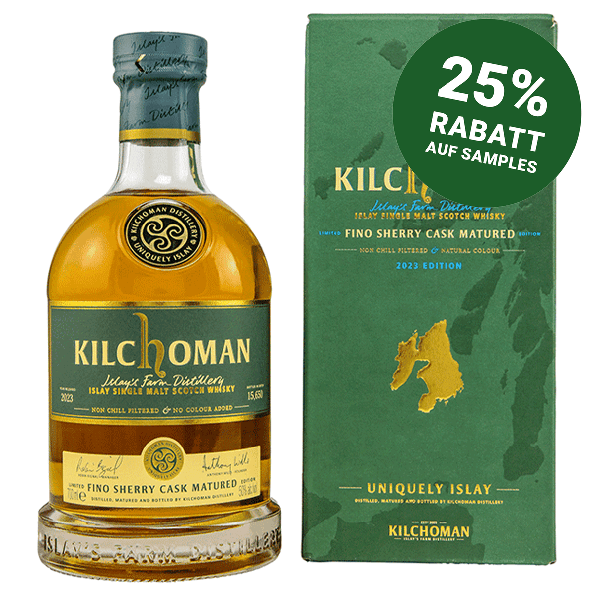 Kilchoman Fino Sherry Cask Matured 2023 Limited Edition