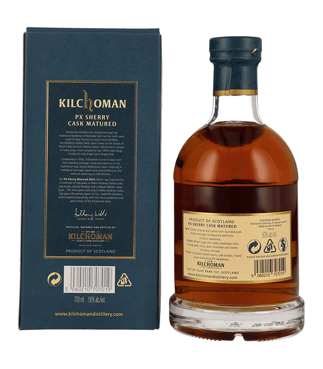 Kilchoman PX Sherry Cask Matured