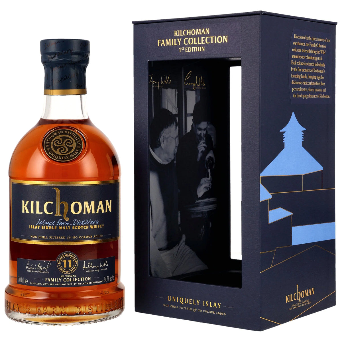 Kilchoman 11 Jahre - Family Collection - Sherry Cask - 50 ppm - Heavily Peated