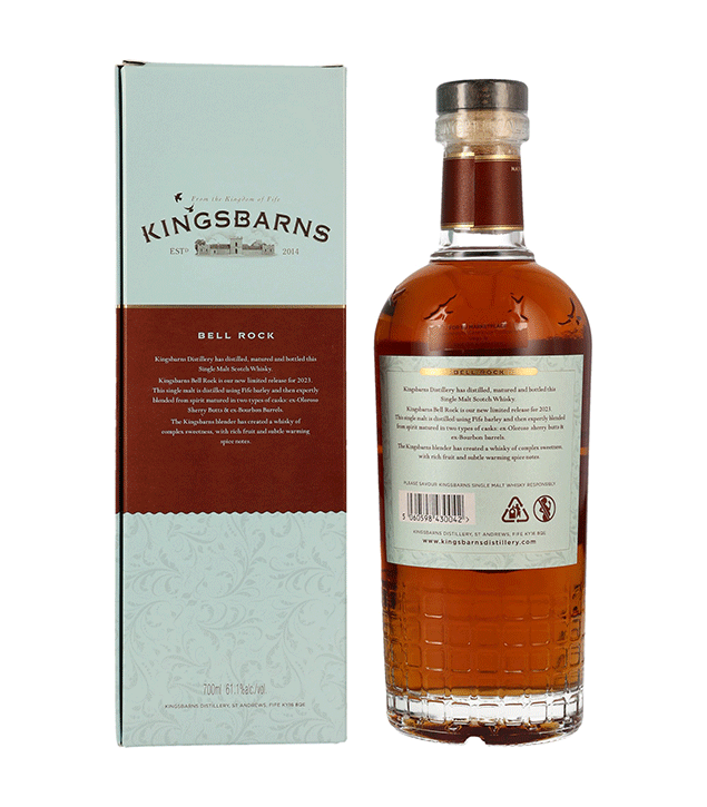 Kingsbarns Bell Rock Cask Strength Edition