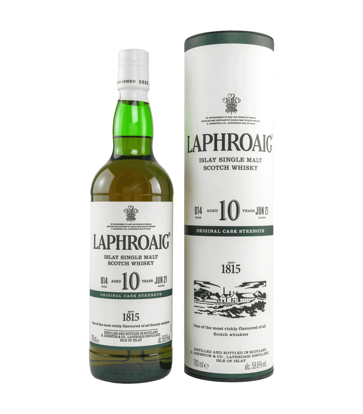 Laphroaig 10 Jahre - Cask Strength - Batch 14