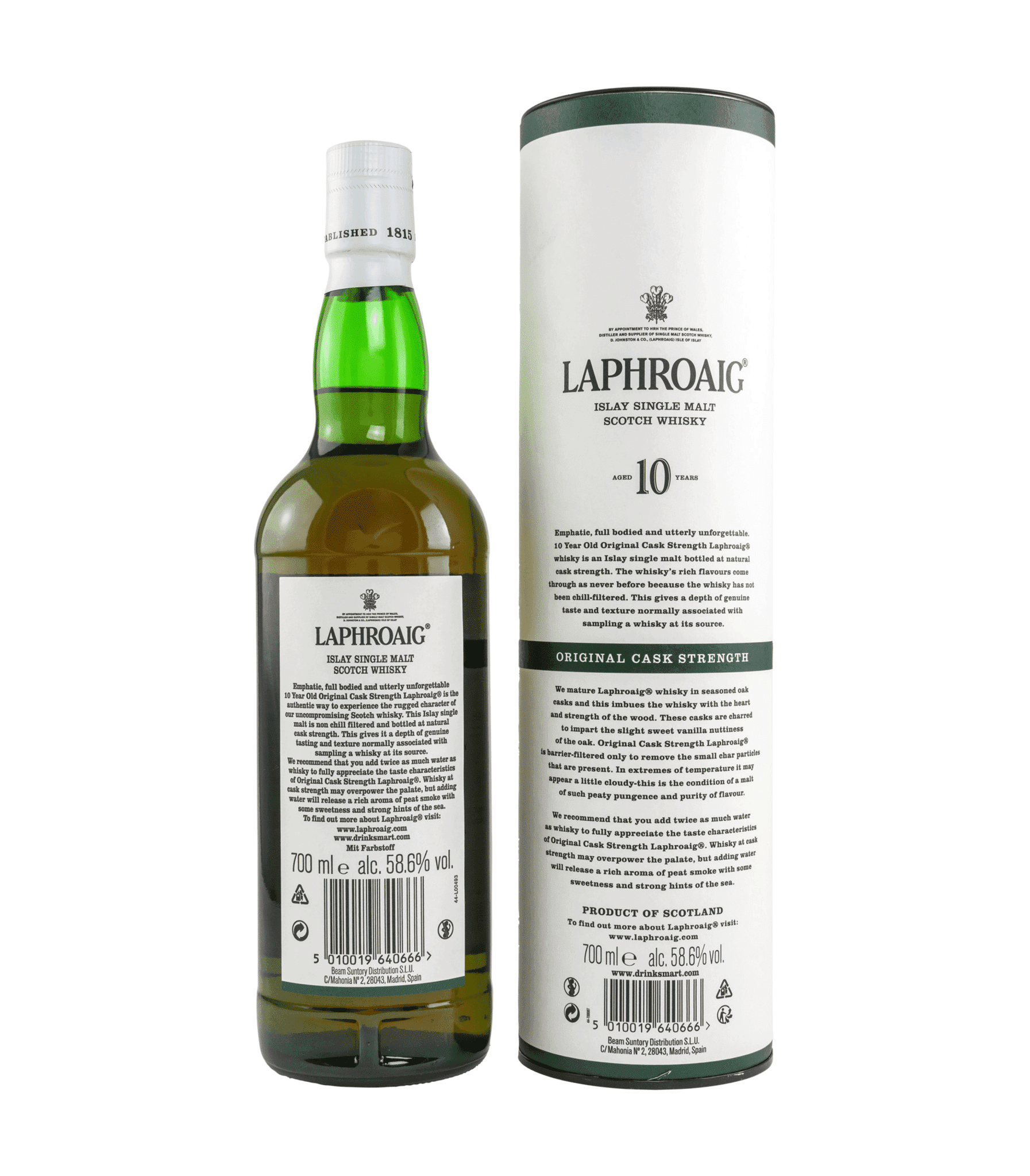 Laphroaig 10 Jahre - Cask Strength - Batch 14