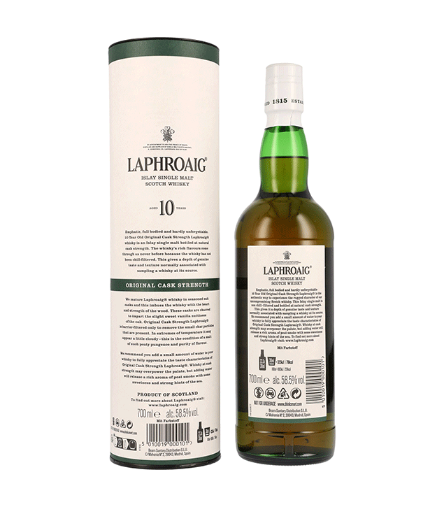 Laphroaig 10 Jahre - Cask Strength - Batch 16