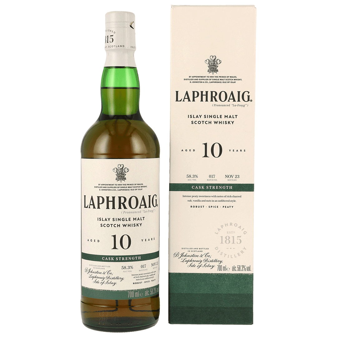Laphroaig 10 Jahre - Cask Strength - Batch 17