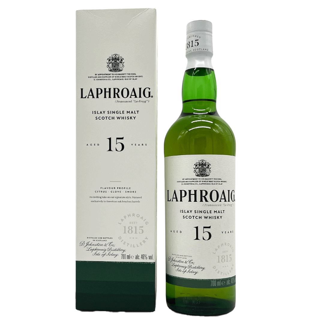 Laphroaig 15 Jahre - Islay Single Malt Scotch Whisky