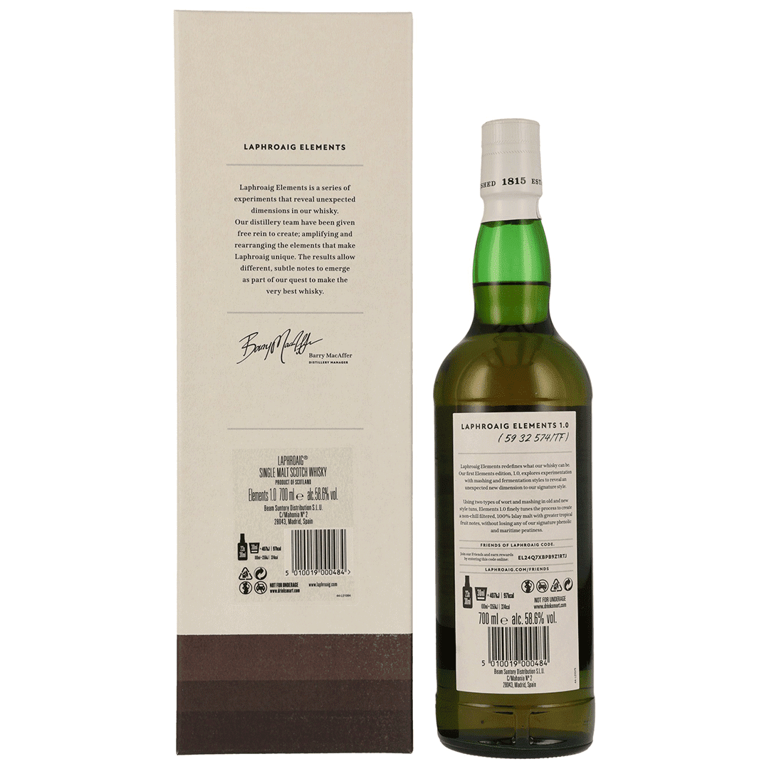 Laphroaig Elements 1.0 - Islay Single Malt Scotch Whisky