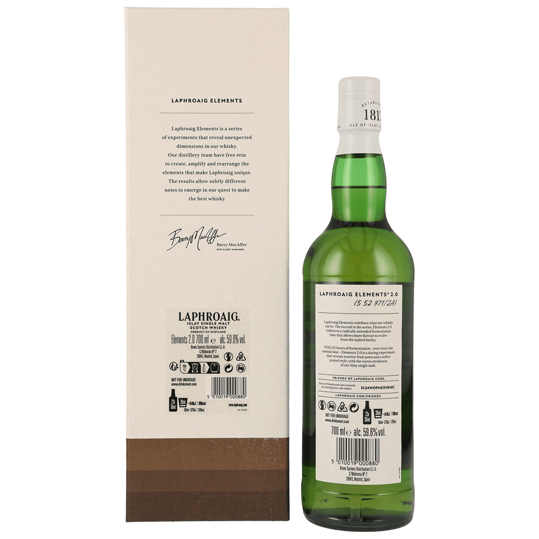 Laphroaig Elements 2.0 - Islay Single Malt Scotch Whisky