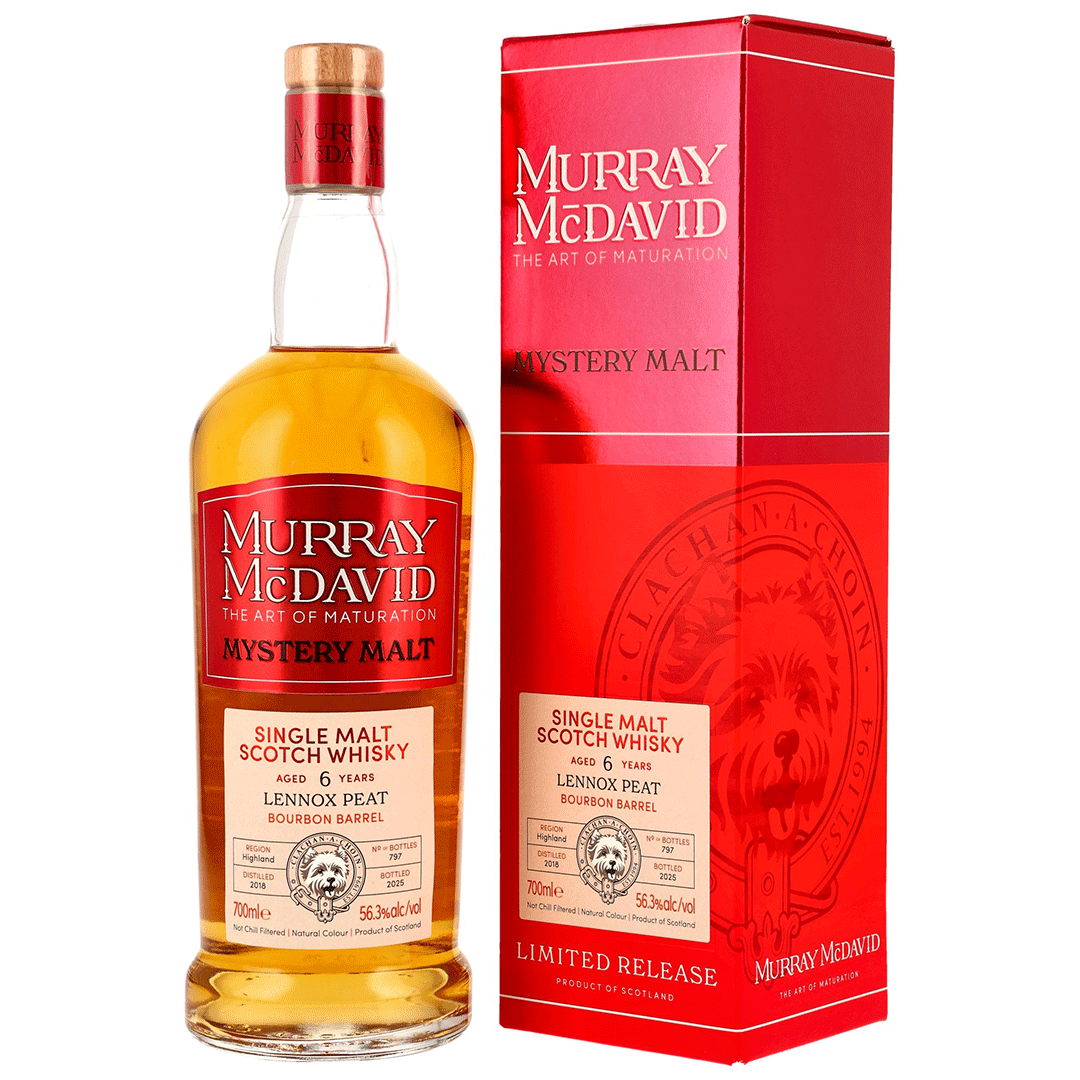 Lennox Peat 2018/2025 - 6 Jahre - Bourbon Barrel - Murray McDavid