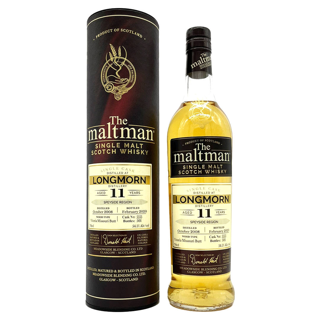 Longmorn 2008/2020 - Vitoria Missouri Butt Finish - Fassnummer 5555 - The Maltman