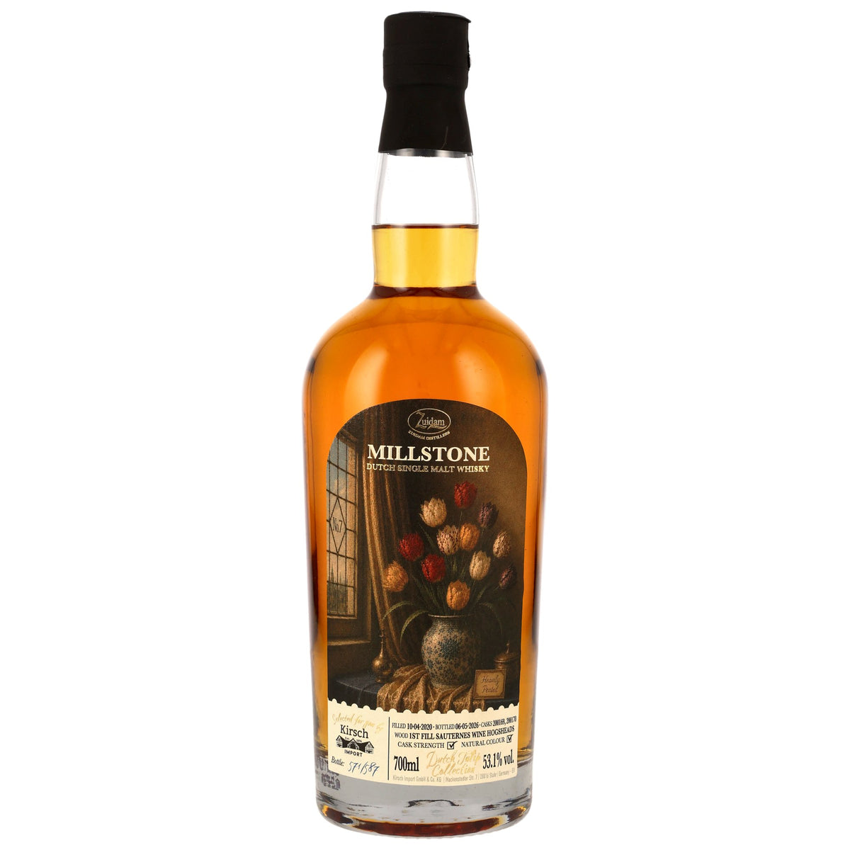 Millstone 2020/2026 - 6 Jahre - Heavily Peated - 1st Fill Sauternes Casks - Tulip Collection No.7