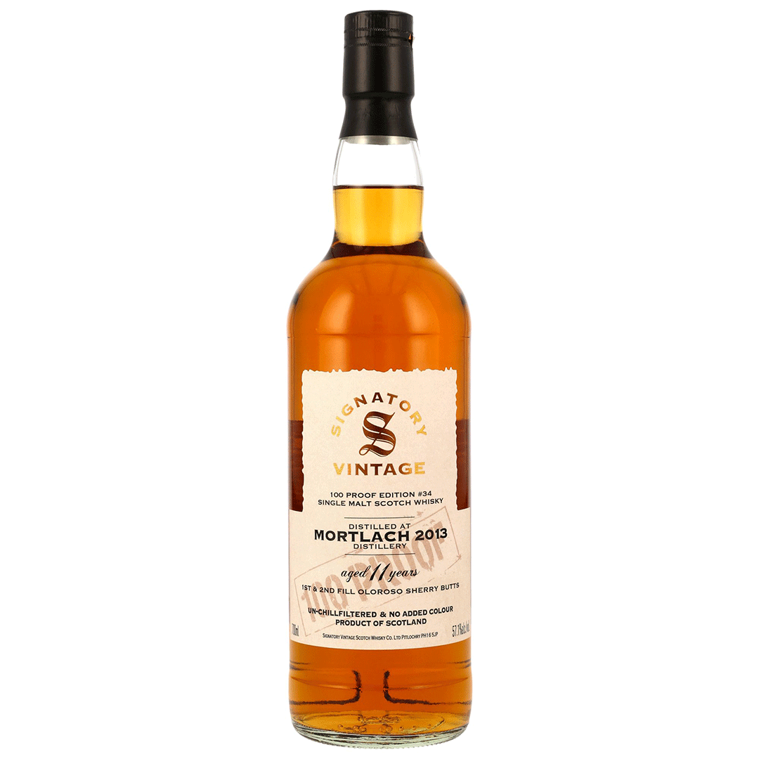 Mortlach 2013/2024 - 11 Jahre - Signatory 100 PROOF Edition #34
