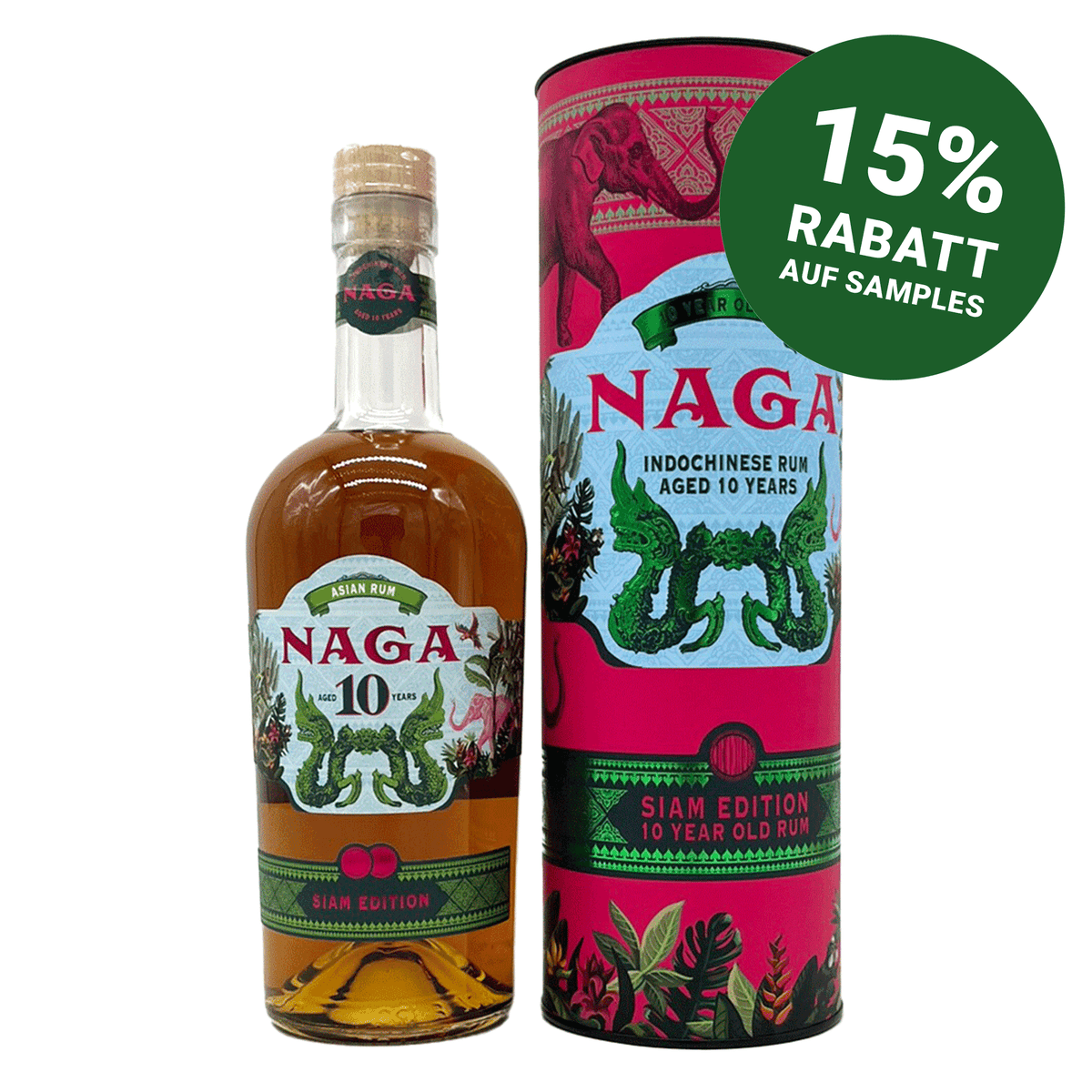 Naga 10 Jahre Siam Limited Edition Indochinese Rum