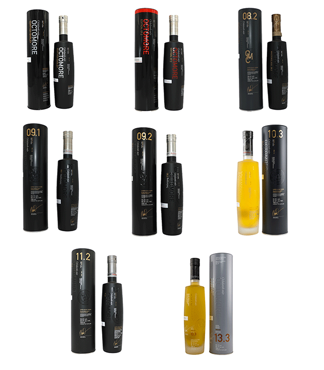 Octomore Vertical Tasting - Online Tasting