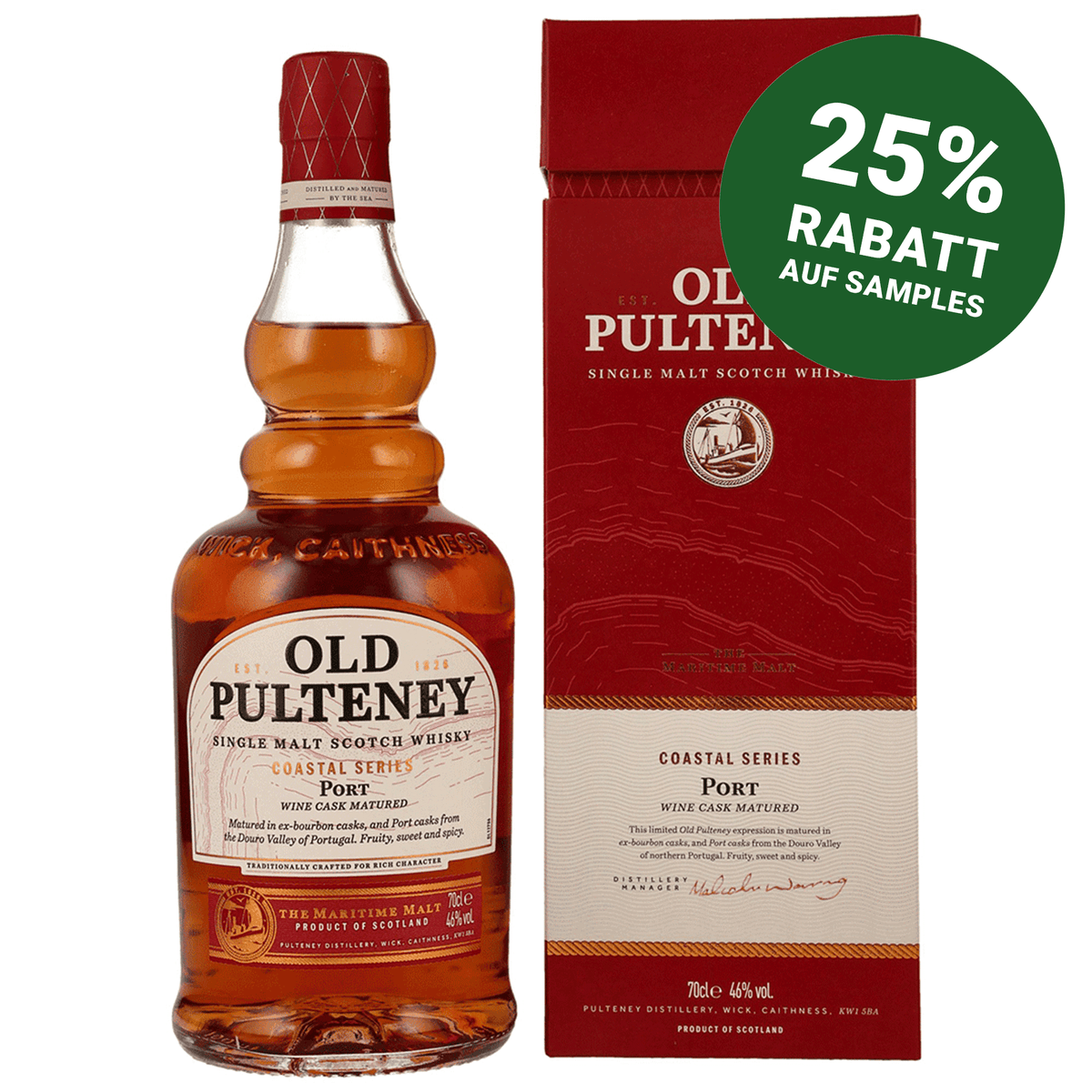 Old Pulteney Port Wine Cask Matured - The Coastal Series