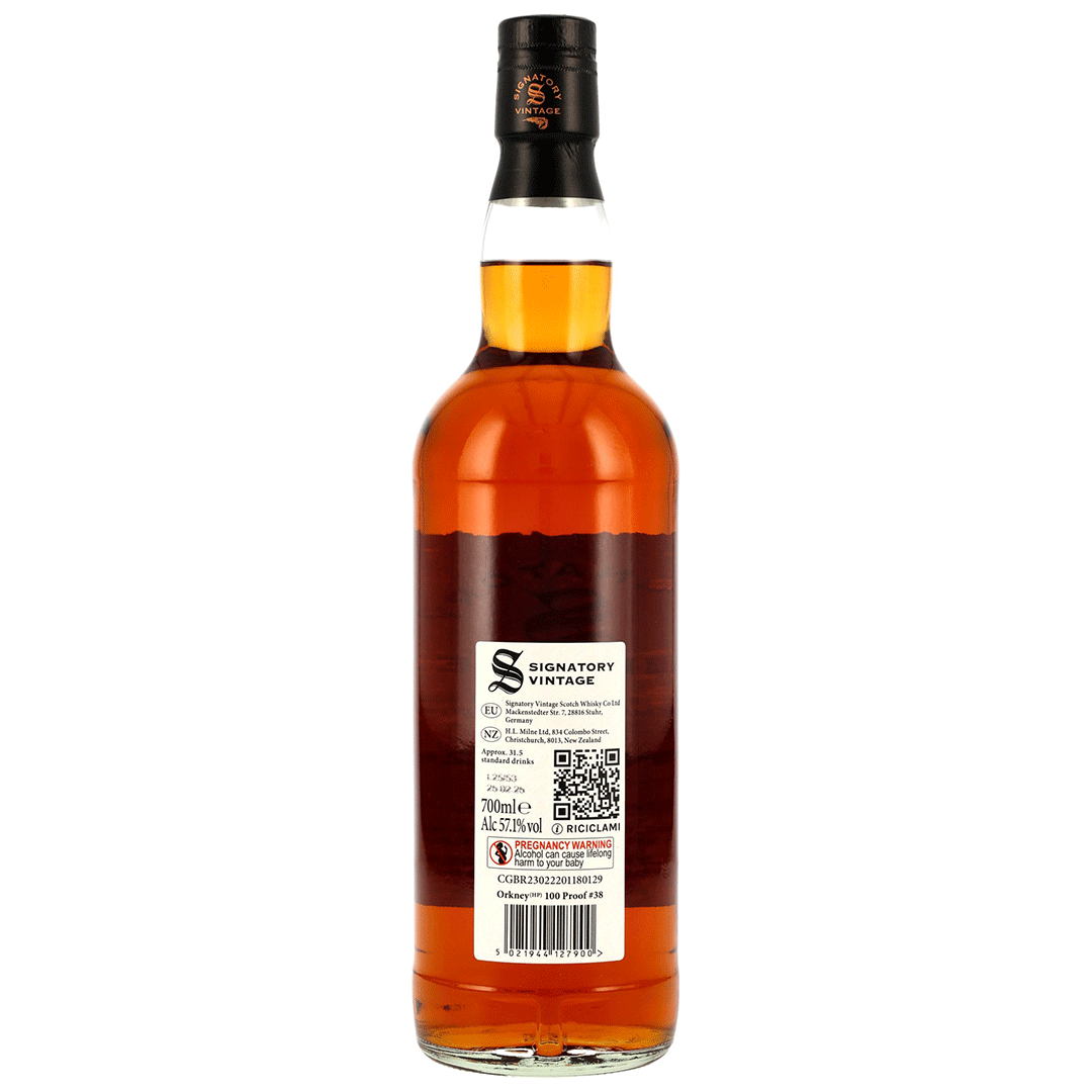 Orkney (HP) 2010/2025 - 14 Jahre - Signatory 100 PROOF Edition #38