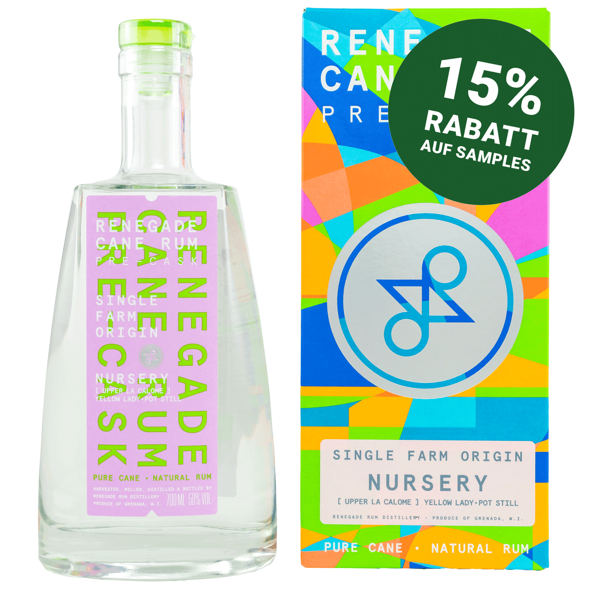 Renegade Rum - Nursery Pot Still Rum - 1st Release