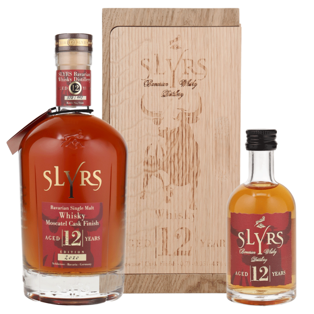 SLYRS Single Malt Whisky Aged 12 Years Moscatel Cask Finish