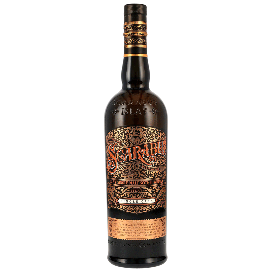 Scarabus Single Cask - Bourbon Barrel - Fassnummer 12 - Hunter Laing