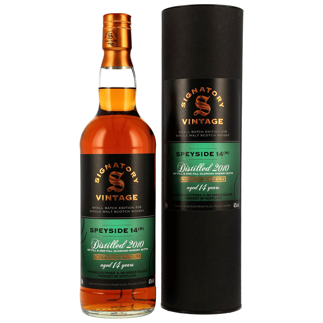 Speyside (M) 2010/2025 - 14 Jahre - Signatory Small Batch Edition #16
