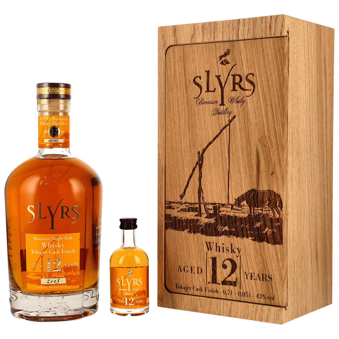 SLYRS Single Malt Whisky Aged 12 Years - Tokajer Cask Finish