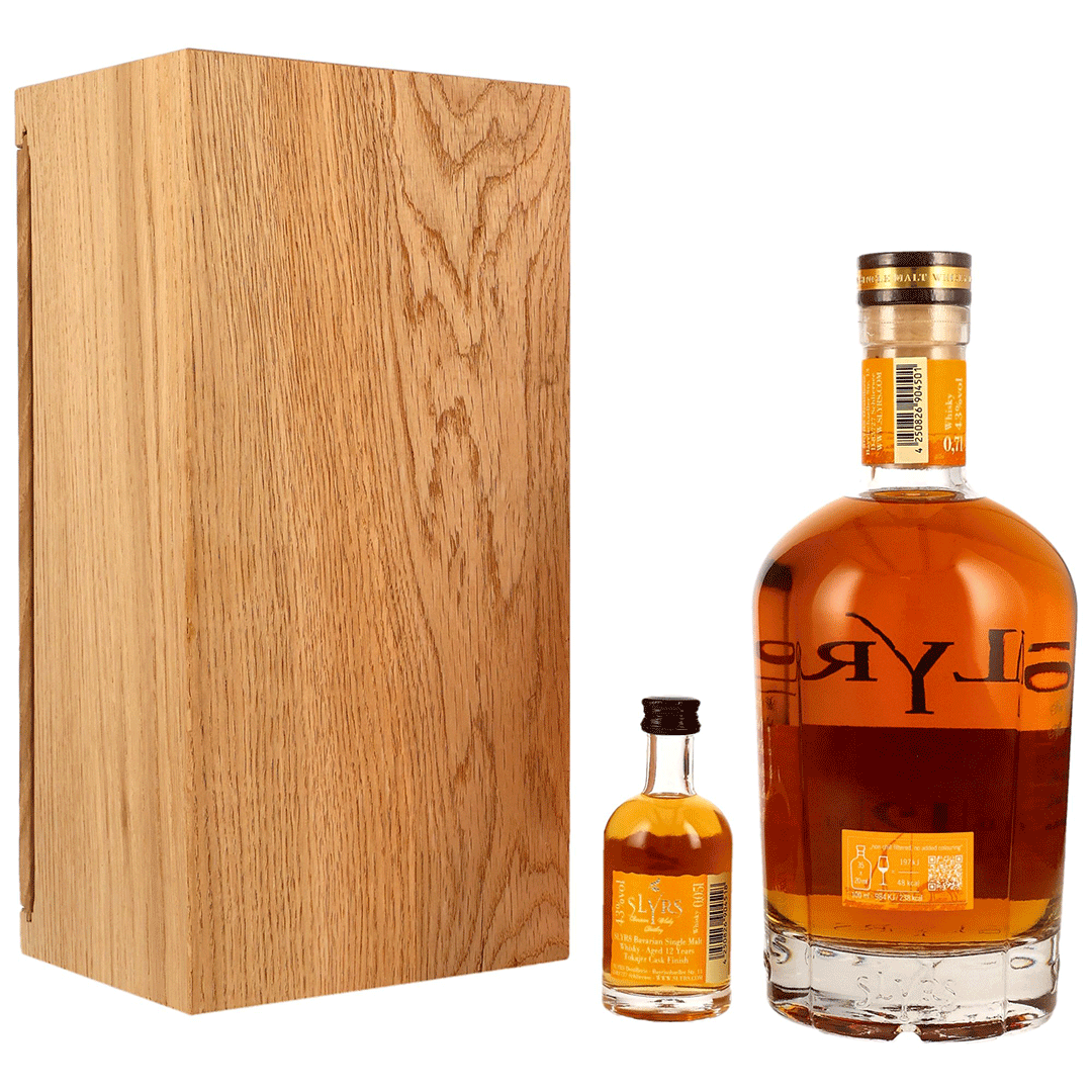 SLYRS Single Malt Whisky Aged 12 Years - Tokajer Cask Finish
