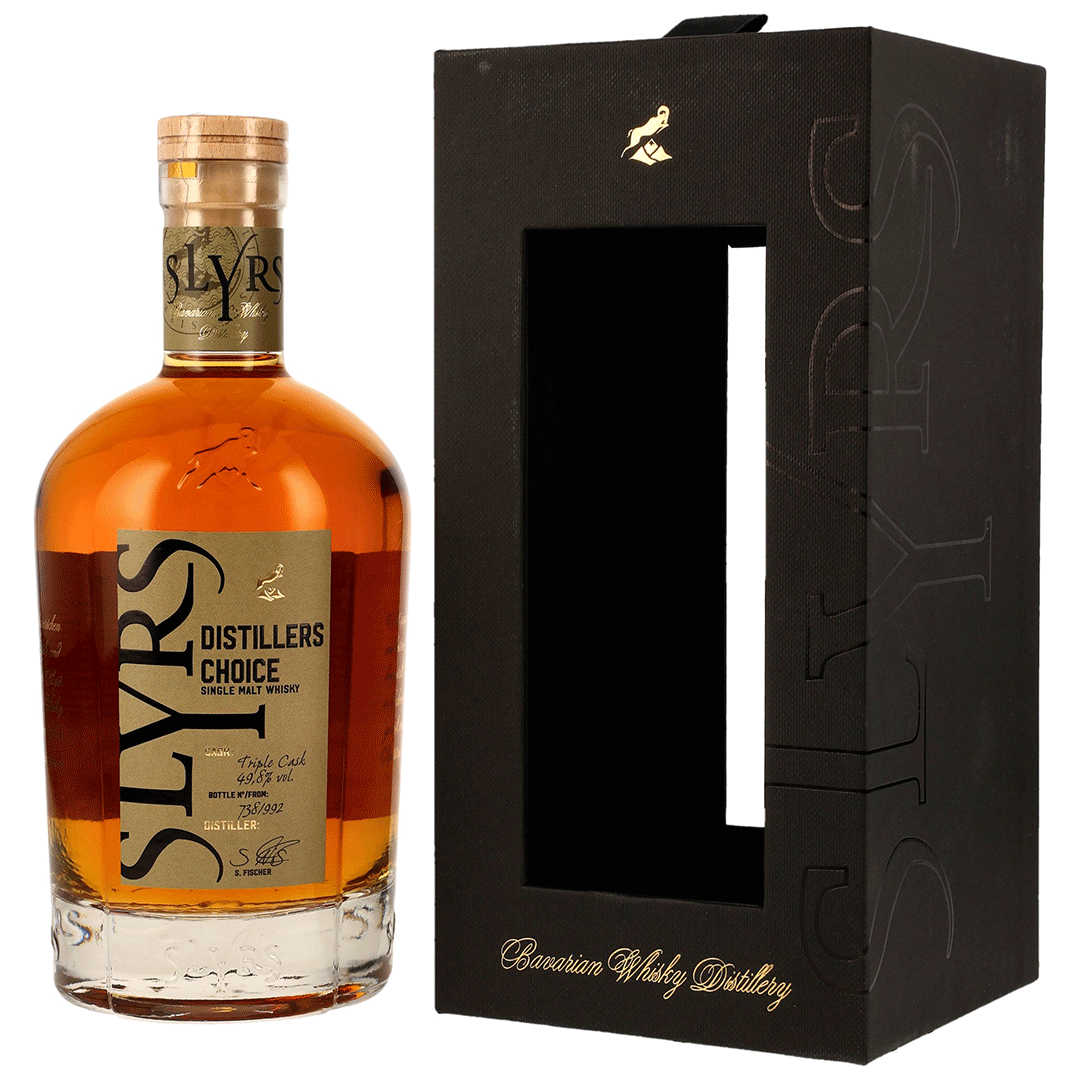 SLYRS Single Malt Whisky Distillers Choice "Triple Cask"