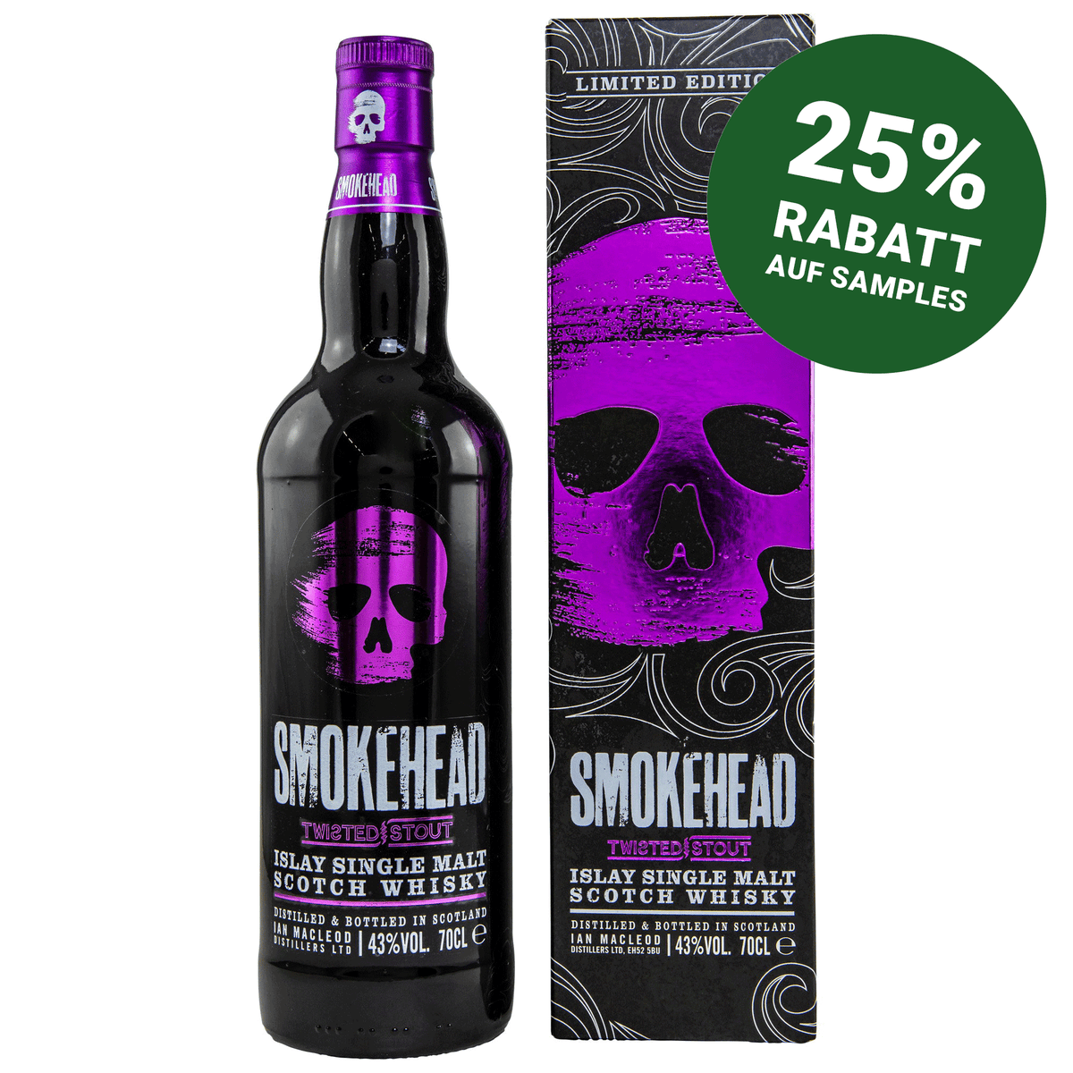 Smokehead Twisted Stout - Islay SIngle Malt Scotch Whisky