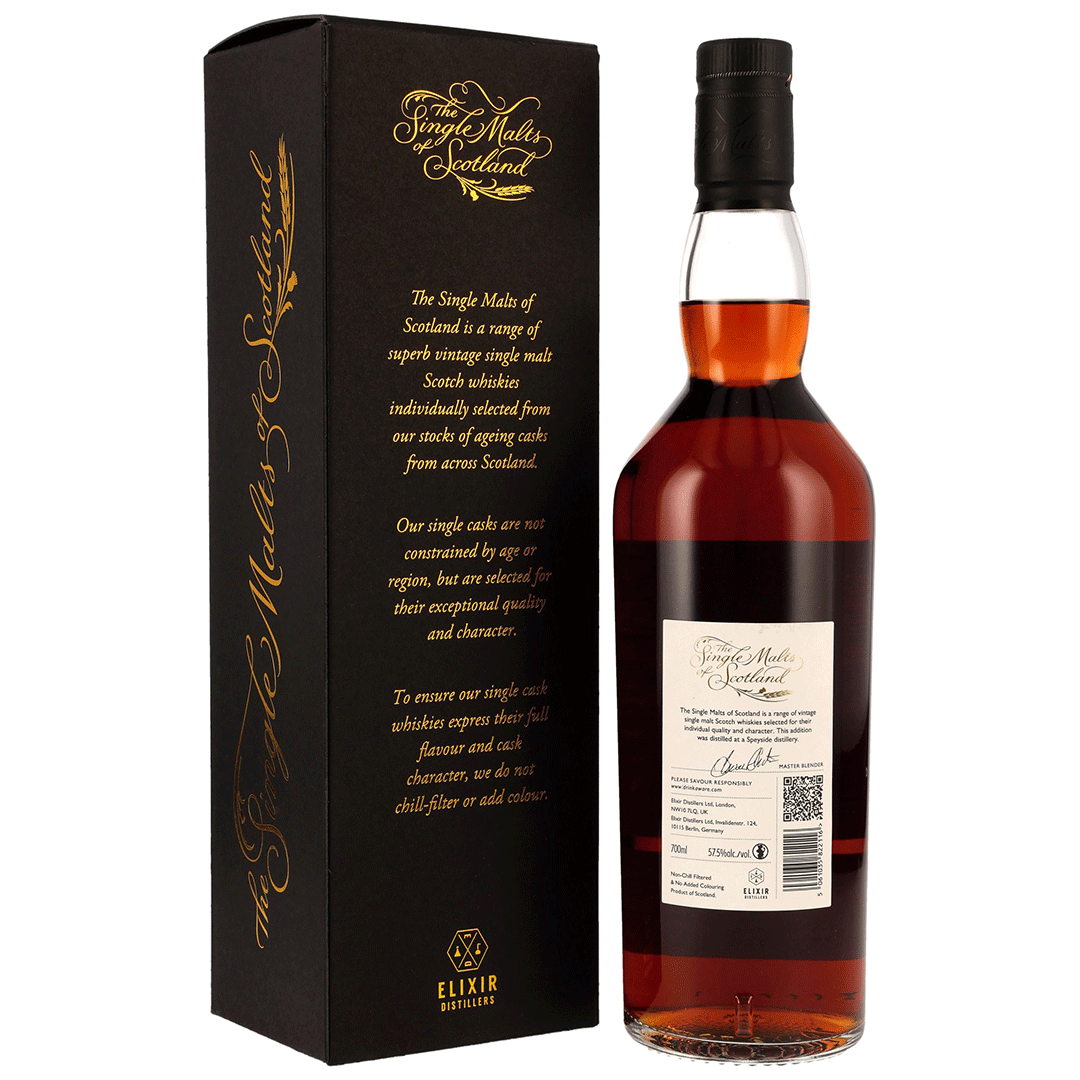A Speyside Distillery 2009/2025 - 15 Jahre - Oloroso Sherry Butt - Fassnummer 1 - The Single Malts of Scotland